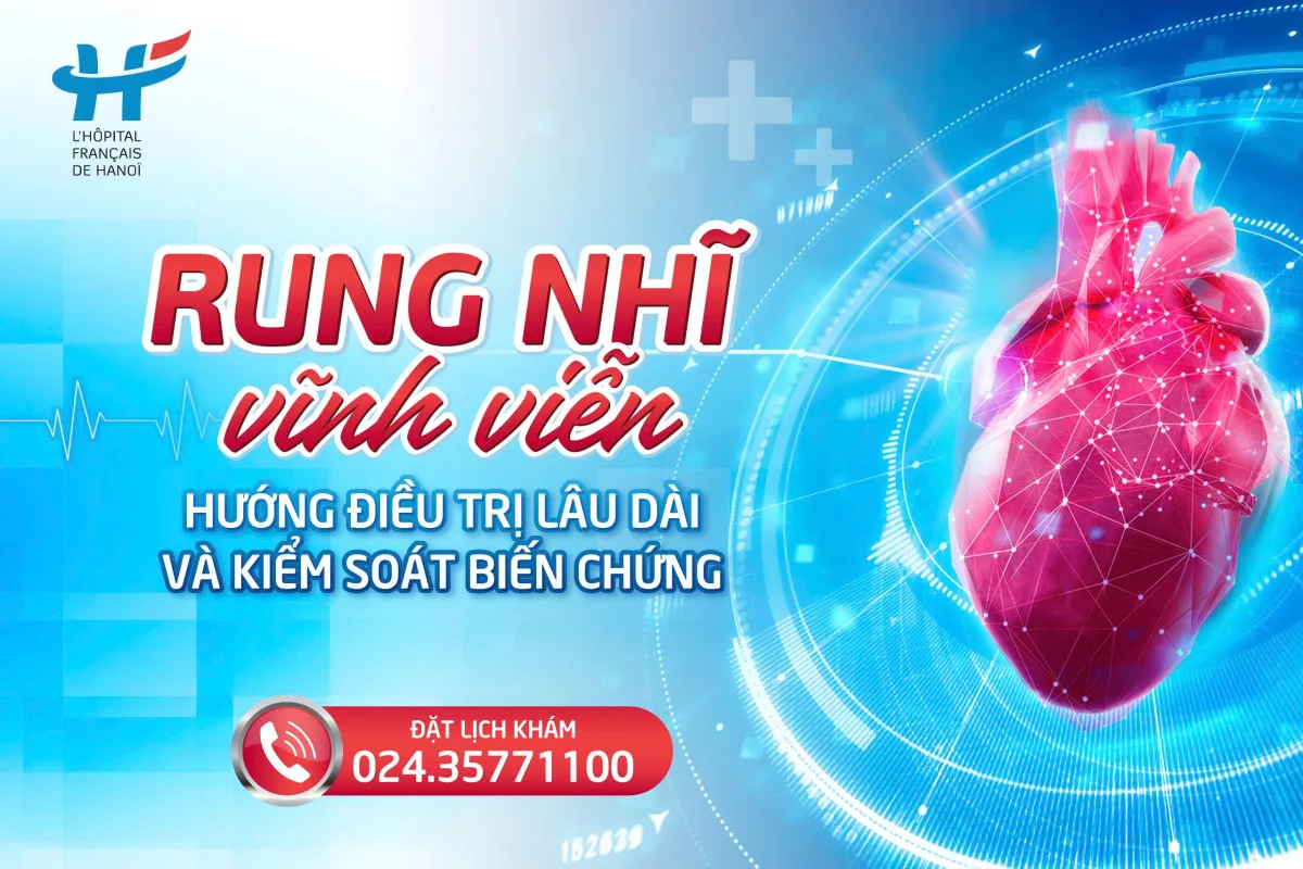 Rung nhĩ vĩnh viễn: Chẩn đoán, mức độ nguy hiểm và hướng điều trị lâu dài